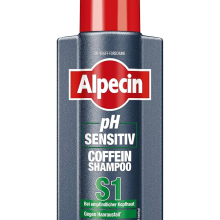 شامپو پی‌اچ سنسیتیو کافئین S1 آلپسین اصل 🇩🇪، ضد ریزش مو، Alpecin pH-Sensitive Caffeine Shampoo S1 (250ml)