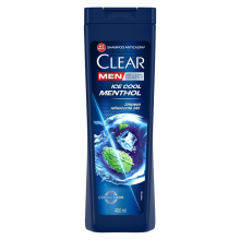 شامپو کلیر آیس کول منتول اصل 🇹🇭، ضد شوره و خنک‌کننده پوست سر، Clear Ice Cool Menthol Anti‑Dandruff Shampoo
