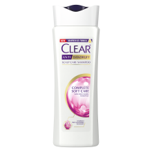 شامپو کلیر مدل کامپلیت سافت کر اصل 🇹🇭، ضد شوره، نرم‌کننده و درخشان‌کننده، Clear Complete Soft Care Anti-Dandruff Shampoo