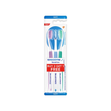 مسواک سنسوداین Gentle Care اصل 🇬🇧انگلستان، ملایم برای دندان‌های حساس، Sensodyne Gentle Care Toothbrush