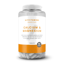قرص کلسیم و منیزیم مای‌ویتامینز اصل 🇬🇧، حمایت از استخوان و عضله، MyVitamins Calcium & Magnesium 90 Tablets