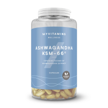 کپسول آشواگاندا KSM-66 مای ویتامینز اصل 🇬🇧، آرامش‌بخش و ضد اضطراب، MyVitamins Ashwagandha KSM‑66 Capsules (30 pcs)