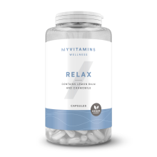 کپسول Relax مای‌ویتامینز اصل انگلستان 🇬🇧، تأمین آرامش و بهبود کیفیت خواب شبانه، MyVitamins Relax Capsules
